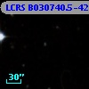 LCRS B030740.5-423808