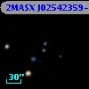 2MASX J02542359-4157276