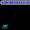 LCRS B025631.4-422835