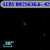 LCRS B025636.6-423544