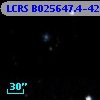 LCRS B025647.4-424139