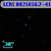 LCRS B025656.7-413936