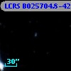 LCRS B025704.8-423308