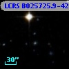 LCRS B025725.9-422032