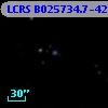 LCRS B025734.7-424050