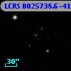 LCRS B025738.6-415007