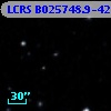 LCRS B025748.9-421410