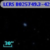 LCRS B025749.3-422648