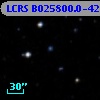 LCRS B025800.0-421613