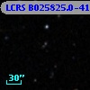 LCRS B025825.0-411647
