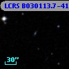LCRS B030113.7-413901