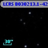 LCRS B030213.1-422837