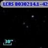 LCRS B030214.1-422824