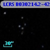 LCRS B030214.2-421218