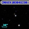 2MASX J03041230-4145355