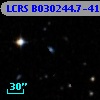 LCRS B030244.7-415344