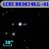LCRS B030248.5-415808