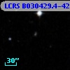 LCRS B030429.4-420209