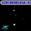 LCRS B030543.0-423834