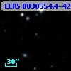 LCRS B030554.4-421925