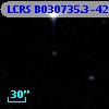 LCRS B030735.3-420554