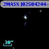 2MASX J02504244-4133532