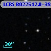 LCRS B022512.0-385647