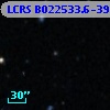 LCRS B022533.6-390517