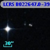 LCRS B022647.0-390312