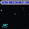 LCRS B022649.7-391701