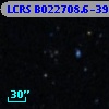 LCRS B022708.6-392246
