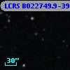 LCRS B022749.9-390442
