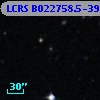 LCRS B022758.5-392351