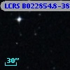 LCRS B022854.8-383338
