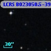 LCRS B023050.5-392724