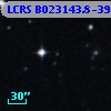 LCRS B023143.8-392951