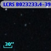 LCRS B023233.4-390023
