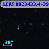 LCRS B023433.4-391405
