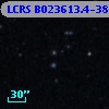 LCRS B023613.4-383349