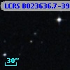 LCRS B023636.7-390718
