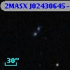 2MASX J02430645-3923522
