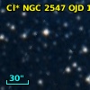 Cl* NGC 2547    OJD      10