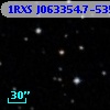 1RXS J063354.7-535600