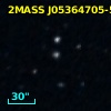 2MASS J05364705-5511332