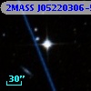 2MASS J05220306-5333125