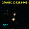 2MASX J04281443-5352026