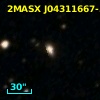 2MASX J04311667-5336434