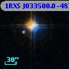 1RXS J033500.0-482531