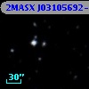 2MASX J03105692-4721357