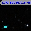 LCRS B025632.4-450848